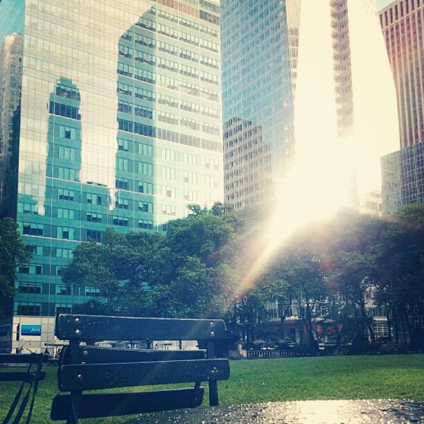Bryant park - one of my favourites in NYC