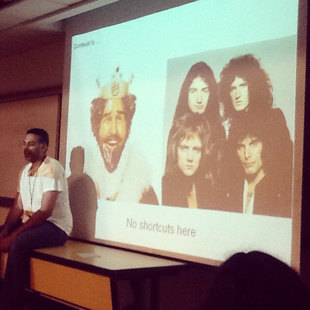Your content is King or queen #wcnyc